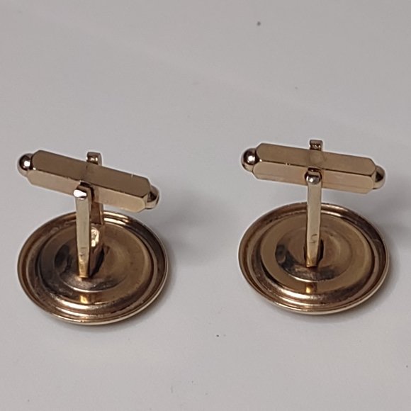 Very Awesome Vintage Letter S Cufflinks - Picture 7 of 8